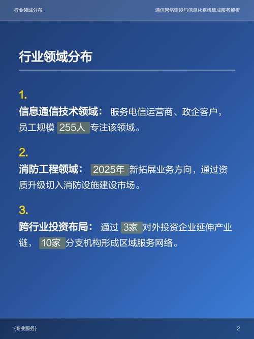 通信网络建设与信息化系统集成服务解析
